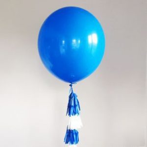Большой синий воздушный шар. Компания onballoon.ru