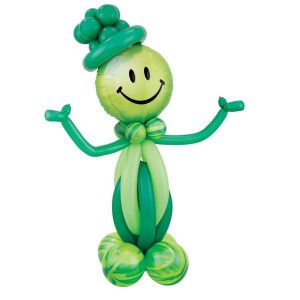 Фигура из шаров «Зеленый человечек»