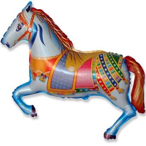 Шар (107 см) Фигура, Лошадь цирковая.