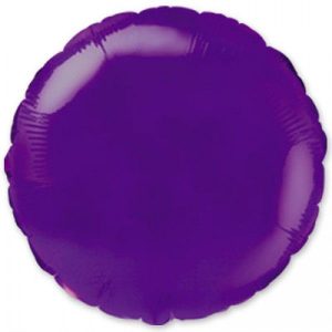 Шар (46 см) Круг, Фиолетовый