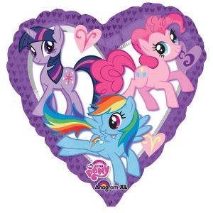 Шар (46 см) Сердце,  My Little Pony.