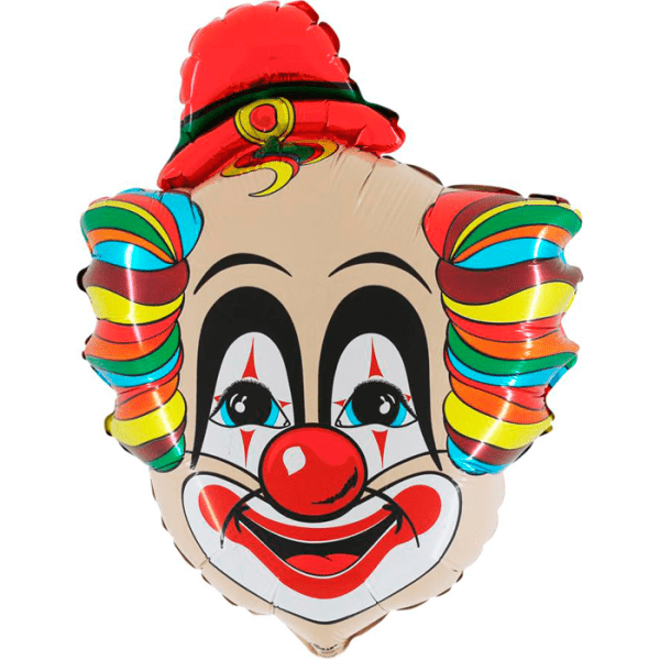 Шар (76 см) Фигура, Голова клоуна В.