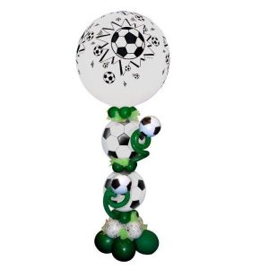 Столбик из шаров «Футбольный мяч»