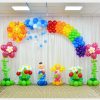 Оформление воздушными шарами выпускного в детском саду компания onballoon.ru