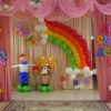 Оформление воздушными шарами выпускного в детском саду компания onballoon.ru