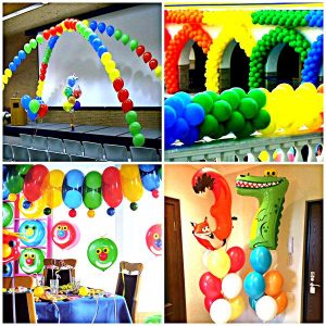 Воздушные шары на день рождения купить. Компания onballoon.ru.