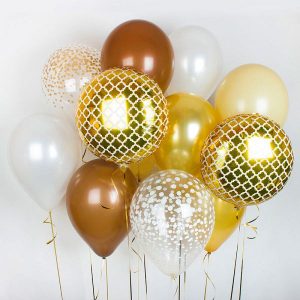 Букет из шаров “Золотая коллекция”