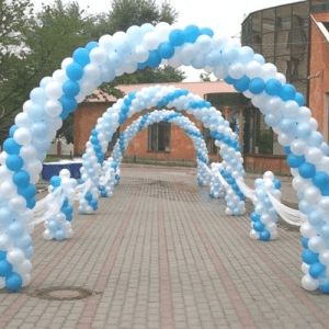 арка из шаров на свадьбу, http://onballoon.ru