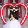 арка из шаров на свадьбу. http://onballoon.ru