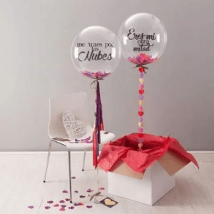 коробок сюрприз, коробка с сюрпризом, коробка с шарами, http://onballoon.ru