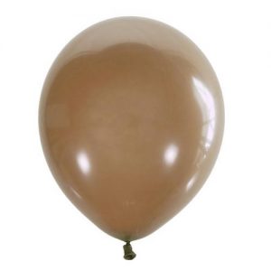 Воздушный шарик коричневый декоратор