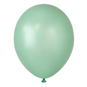 Воздушный шар ментоловый зеленый декоратор. Шар (30 см.), 1 шт.