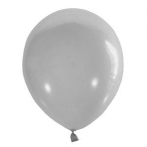 Воздушный шар серый декоратор. Шар (30 см.), 1 шт.