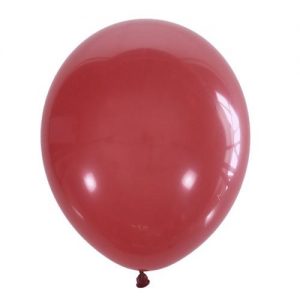 Воздушный шар красный пастель. Шар (30 см.), 1 шт.