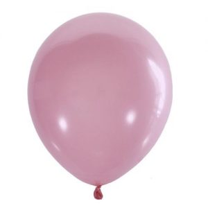 Воздушный шар розовый пастель. Шар (30 см.), 1 шт.