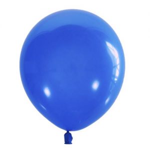 Воздушный шар синий пастель. Шар (30 см.), 1 шт.