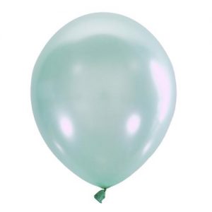 Воздушный шар зеленый перламутр. Шар (30 см.), 1шт.