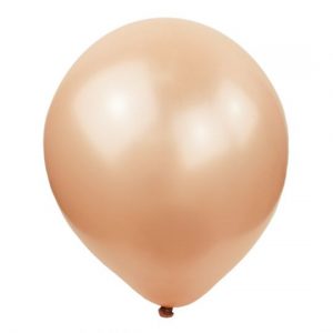 Воздушный шар розовое золото перламутр. Шар (30 см.), 1шт.