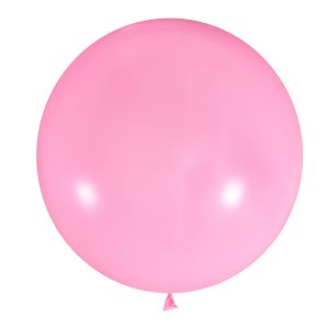 Большой олимпийский светло-розовый шарик 90 см.