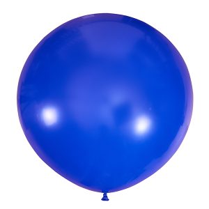 Большой олимпийский темно-синий шарик 90 см.