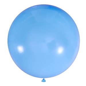 Большой олимпийский голубой шарик 90 см.