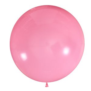 Большой олимпийский розовый шарик 90 см.