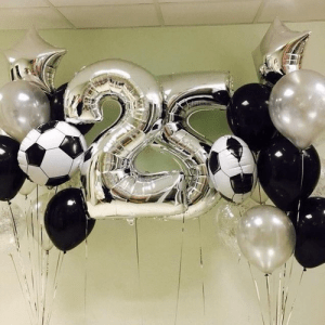 Набор воздушных шаров “Футболисту 25”