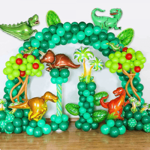 Комплексное украшение шарами “Динозавры”