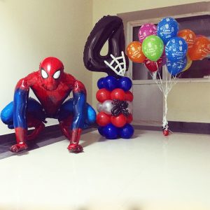 Набор шаров “Человек-паук мой супергерой”