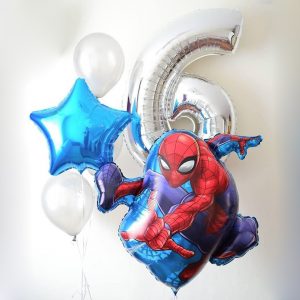 Набор шаров “Супергерой Человек-паук”