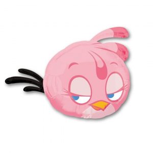 Шар (63 см.) Angry Birds Розовый 1 шт.