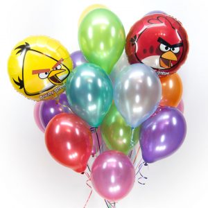 Букет шаров “Angry Birds”