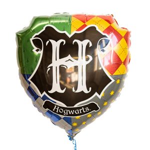 Фольгированный шар фигура (63 см.)”Герб Хогвартса. Гарри Поттер” 1 шт.