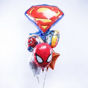 Букет из шаров “Superheroes”
