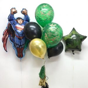 Набор шаров “Настоящий Супермен”