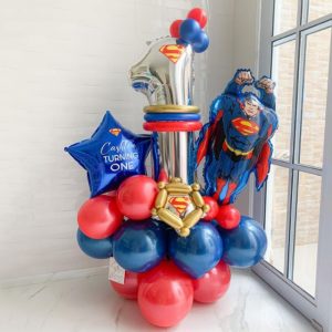 Поинт из шаров Лучший Супергерой”