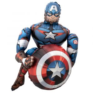 Ходячий шар (99 см.)”Мстители. Капитан Америка” 1 шт.