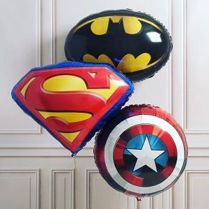 Набор шаров “Знаки супергероев”