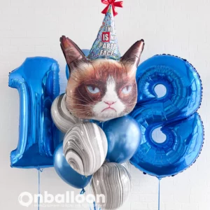 Набор шаров на 18 лет "Вечеринка"