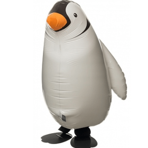 Воздушный шар ходячая фигура (24”/61 см) Пингвин, 1 шт.