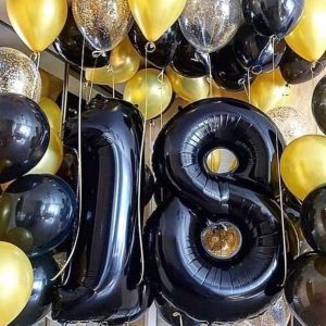 Набор шаров на 18 лет “Вечеринка”
