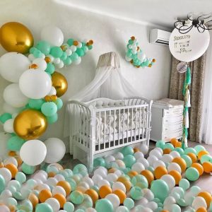 Фотозона из шаров “К рождению мальчика”