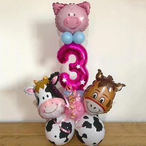 Композиция из шаров “Лучший день рождения!”