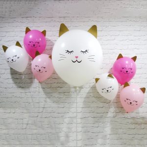 Композиция из шаров “Милые котята”