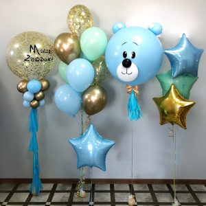 Набор праздничных шаров “С Днем рождения”