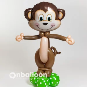 Фигура из шаров обезьянка