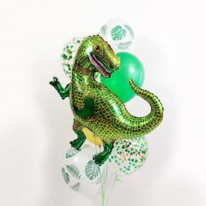 Фонтан  из шаров “Воздушный динозаврик”