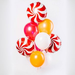Фонтан из шаров “Сладкие конфетки”