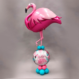 Композиция из шаров “Фламинго”