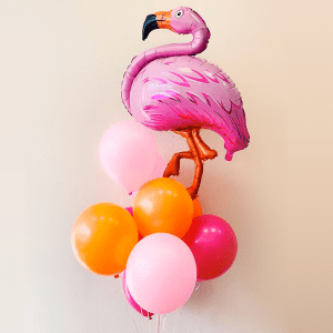 Фонтан воздушных шаров «Райская птица»